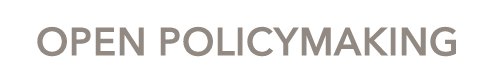 Open policymaking