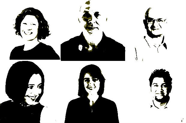 6 head and shoulder photos of members of the Department of Health content team